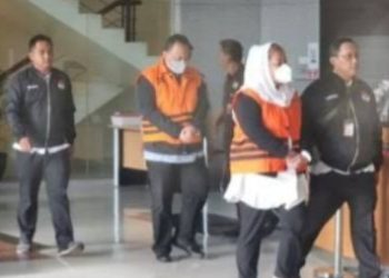 Wali Kota Semarang Hevearita Gunaryanti Rahayu alias Ita dan suaminya, Ketua Komisi D DPRD Provinsi Jawa Tengah Alwin Basri, ditahan KPK terkait kasus dugaan korupsi di lingkungan Pemkot Semarang, Rabu (19/2/2025).