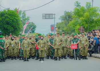 Kepala daerah yang mengikuti kegiatan retreat kepala daerah yang digelar di Akademi Militer (Akmil), Magelang, Jawa Tengah.