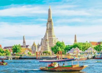 Salah satu destinasi wisata di Thailand. Foto/Blog Antavaya