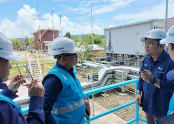 Inspeksi lapangan oleh General Manager PLN UID SUMUT ke lokasi pembangkit PLTMG Nias 1 x 25 MW.