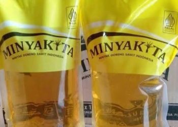 Minyak goreng kemasan Minyakita.