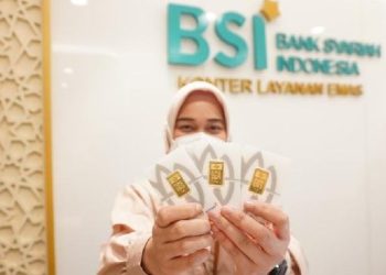 Per 31 Maret 2025, saldo emas di BSI Emas Digital tumbuh 231% atau setara Rp772 Miliar secara tahunan (YoY).