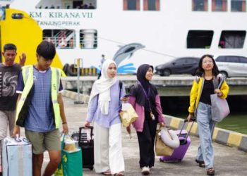 Pelindo melalui Subholding PT Pelindo Multi Terminal melayani 791.516 orang penumpang selama masa Angkutan Lebaran 2025 sejak 16 Maret hingga 16 April 2025 (H-15 hingga H+15). Foto/medandaily.com/ist