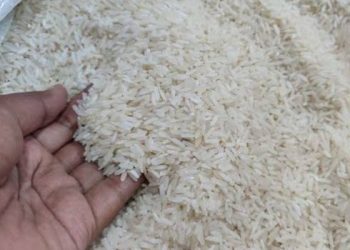 Beras dijual di pasar. Foto/rri