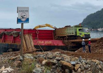 Foto PT PAM Mineral saat sejumlah kegiatan kerja dengan PT BIM.