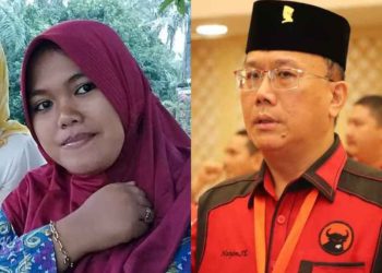 Ketua Umum Serikat Wanita Muslimah Nusantara (SWMN) Siti Mala Hayati, dan Hasyim SE