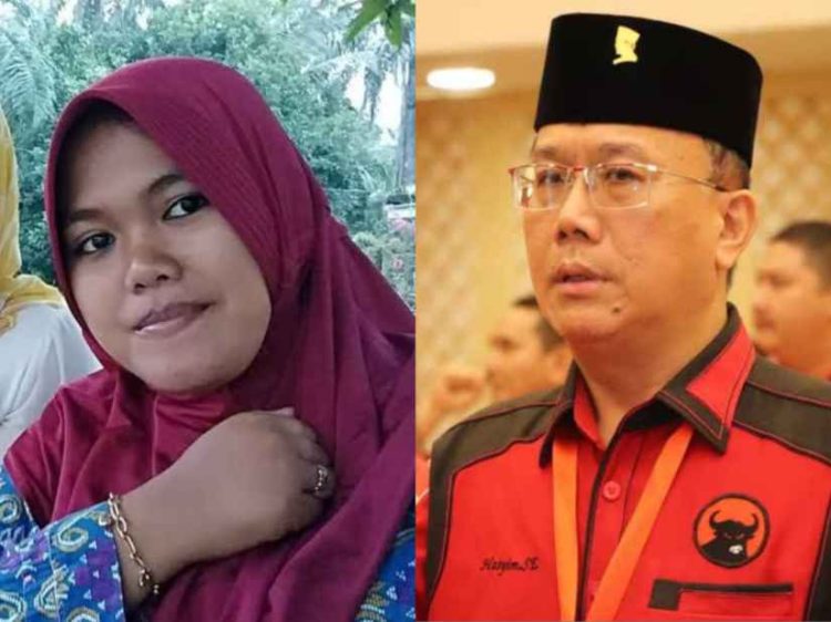 Ketua Umum Serikat Wanita Muslimah Nusantara (SWMN) Siti Mala Hayati, dan Hasyim SE